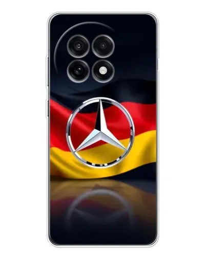 Чехол для OnePlus Ace 5 с картинкой «Mercedes — флаг Германии» Чехол для OnePlus Ace 5 с картинкой «Mercedes — флаг Германии»