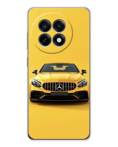 Чехол для OnePlus Ace 5 с картинкой «Желтый Mercedes GT» Чехол для OnePlus Ace 5 с картинкой «Желтый Mercedes GT»
