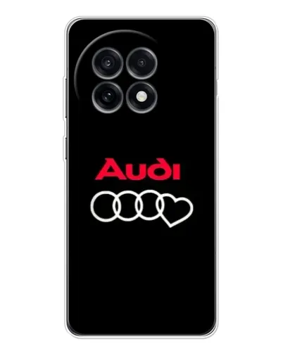 Чехол для OnePlus Ace 5 с картинкой «Логотип Audi Heart»