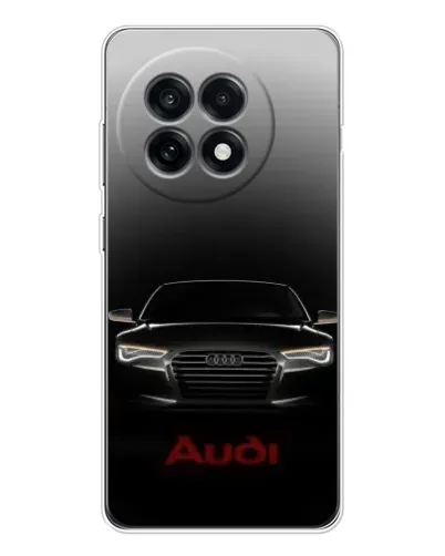 Чехол для OnePlus Ace 5 с картинкой «Audi — градиентный контур»