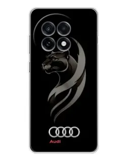 Чехол для OnePlus Ace 5 с картинкой «Графика — пантера и Audi»