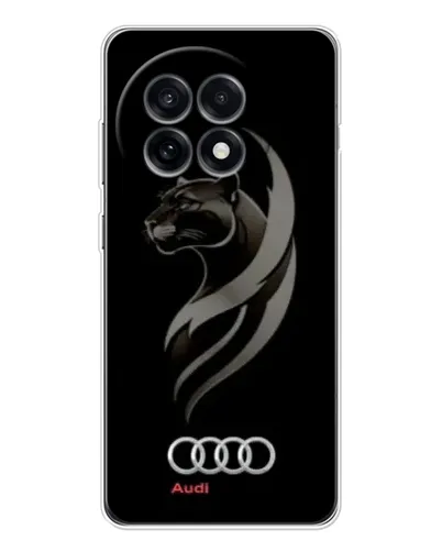 Чехол для OnePlus Ace 5 с картинкой «Графика — пантера и Audi»