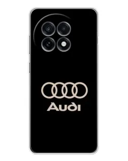 Чехол для OnePlus Ace 5 с картинкой «Audi — золотой логотип»