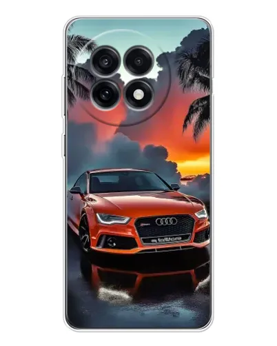 Чехол для OnePlus Ace 5 с картинкой «Audi — закат»
