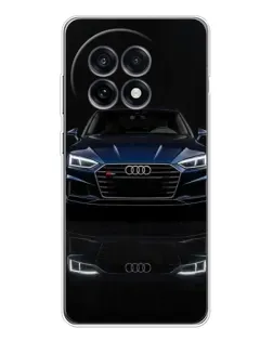 Чехол для OnePlus Ace 5 с картинкой «Audi — ночное отражение»