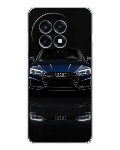 Чехол для OnePlus Ace 5 с картинкой «Audi — ночное отражение»