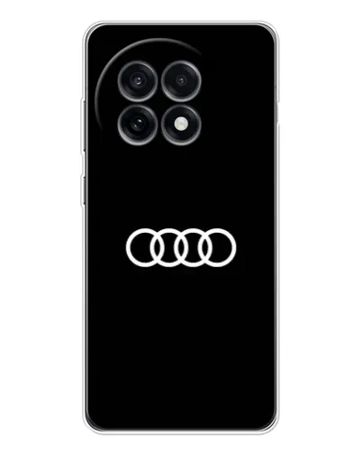 Чехол для OnePlus Ace 5 с картинкой «Audi White Logo»