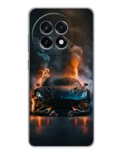 Чехол для OnePlus Ace 5 с картинкой «Lamborghini дымная эстетика»