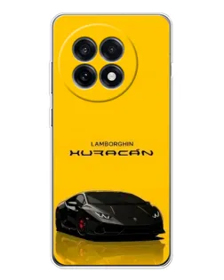 Чехол для OnePlus Ace 5 с картинкой «Lamborghini Huracan черный»