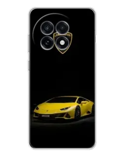 Чехол для OnePlus Ace 5 с картинкой «Lamborghini желтый акцент»