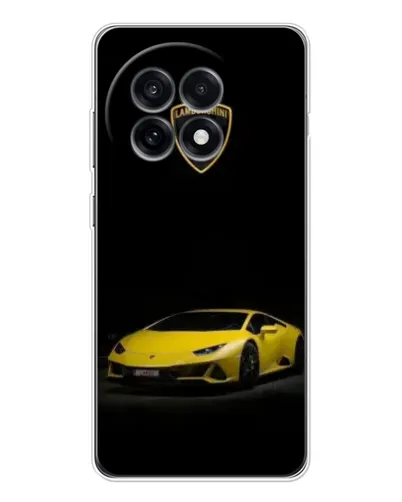 Чехол для OnePlus Ace 5 с картинкой «Lamborghini желтый акцент»