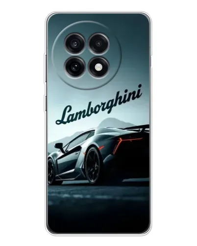 Чехол для OnePlus Ace 5 с картинкой «Классическая надпись Lamborghini»
