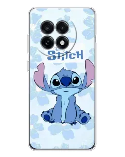 Чехол для OnePlus Ace 5 с картинкой «Stitch среди цветов» Чехол для OnePlus Ace 5 с картинкой «Stitch среди цветов»