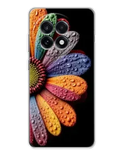 Чохол для OnePlus Ace 5 з картинкою «Райдужна квітка»