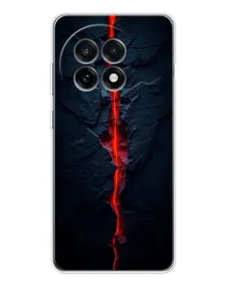 Чохол для OnePlus Ace 5 з картинкою «Червона лавова тріщина»