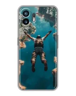 Чехол для OnePlus Ace 6 Ultra с картинкой «PUBG — свободное падение»
