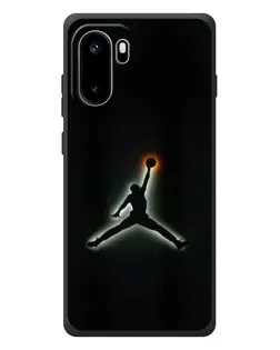 Чохол для OnePlus Ace 6 з картинкою «Jordan Gradient Logo»