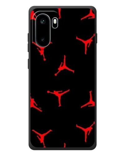 Чохол для OnePlus Ace 6 з картинкою «Jordan Red Pattern»