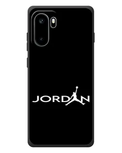 Чохол для OnePlus Ace 6 з картинкою «Jordan White Logo»