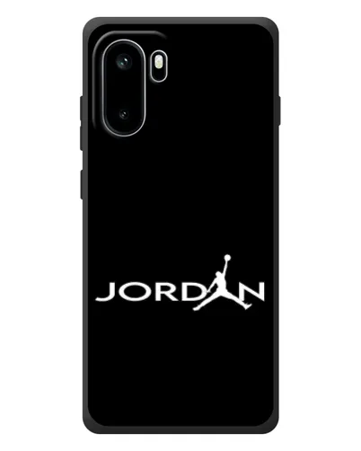 Чохол для OnePlus Ace 6 з картинкою «Jordan White Logo»