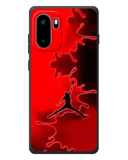 Чохол для OnePlus Ace 6 з картинкою «Jordan Red Smoke»