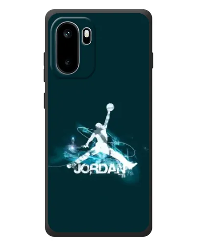 Чохол для OnePlus Ace 6 з картинкою «Jordan Blue Fire»