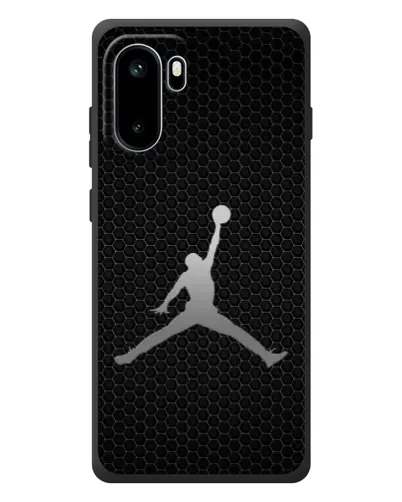 Чохол для OnePlus Ace 6 з картинкою «Jordan Dark Carbon»