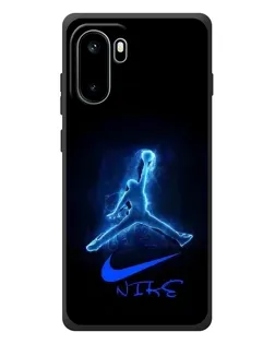 Чохол для OnePlus Ace 6 з картинкою «Jordan Neon Blue»