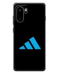 Чохол для OnePlus Ace 6 з картинкою «Adidas Cyan Logo»