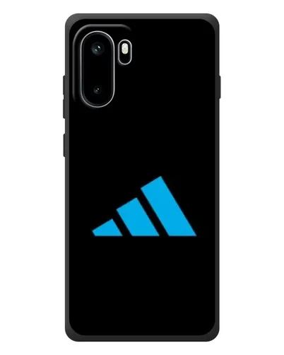 Чохол для OnePlus Ace 6 з картинкою «Adidas Cyan Logo»