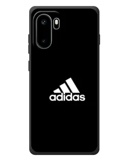 Чохол для OnePlus Ace 6 з картинкою «Чорна класика Adidas»
