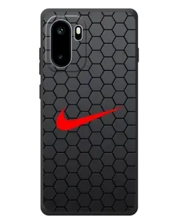 Чохол для OnePlus Ace 6 з картинкою «Nike — карбонова сітка»