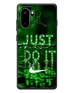 Чохол для OnePlus Ace 6 з картинкою «Зелений неоновий Nike»