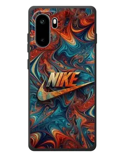 Чохол для OnePlus Ace 6 з картинкою «Nike в абстракції»