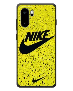 Чохол для OnePlus Ace 6 з картинкою «Жовтий текстурний Nike»
