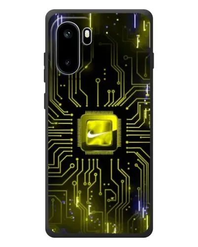 Чохол для OnePlus Ace 6 з картинкою «Nike — золота іскра»