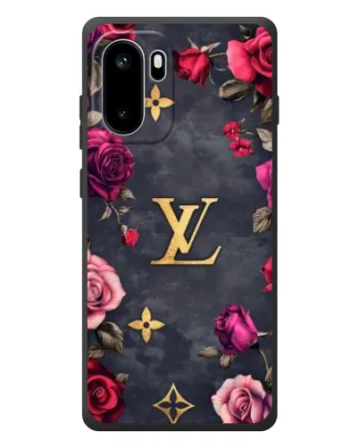 Чохол для OnePlus Ace 6 з картинкою «Квітковий Louis Vuitton»