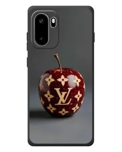 Чохол для OnePlus Ace 6 з картинкою «Червоне яблуко LV»