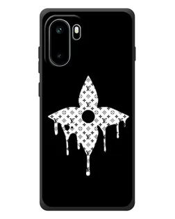 Чохол для OnePlus Ace 6 з картинкою «Квіткова монограма»