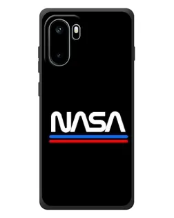 Чохол для OnePlus Ace 6 з картинкою «NASA — класика Red Blue»