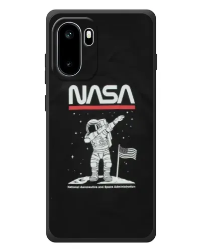 Чехол для OnePlus Ace 6 с картинкой «NASA — шагаем по Луне»