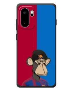 Чохол для OnePlus Ace 6 з картинкою «Bored Ape — фанат Барси»