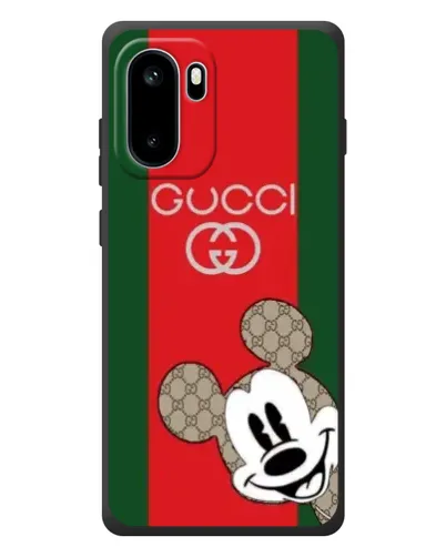 Чохол для OnePlus Ace 6 з картинкою «Gucci — смуги та Міккі»