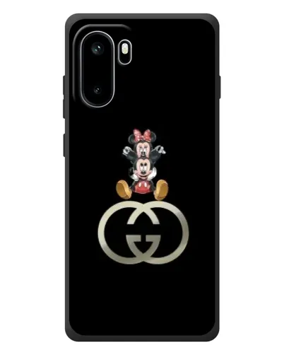 Чохол для OnePlus Ace 6 з картинкою «Мінні Маус на лого»