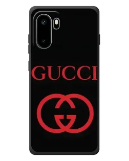 Чохол для OnePlus Ace 6 з картинкою «Gucci — червоний логотип»