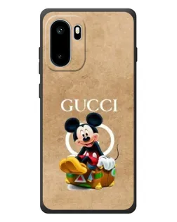 Чохол для OnePlus Ace 6 з картинкою «Міккі Маус Gucci — крафт»