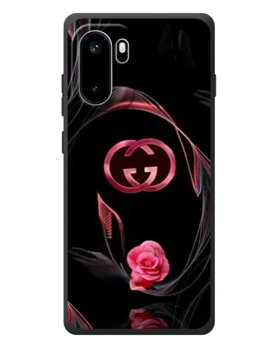 Чохол для OnePlus Ace 6 з картинкою «Gucci — неонова троянда»