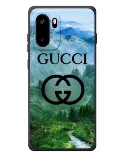 Чохол для OnePlus Ace 6 з картинкою «Gucci — гірський пейзаж»
