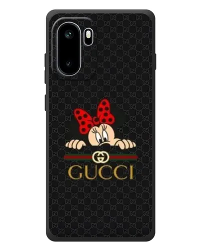 Чохол для OnePlus Ace 6 з картинкою «Мінні Маус Gucci — чорний»