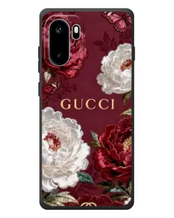 Чохол для OnePlus Ace 6 з картинкою «Gucci — бордові троянди» Чохол для OnePlus Ace 6 з картинкою «Gucci — бордові троянди»
